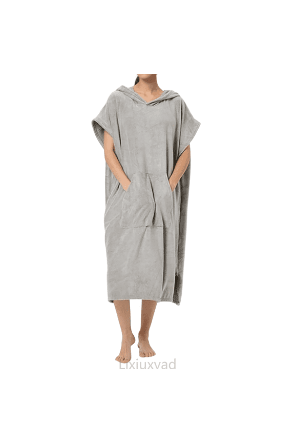 Women's Nightgowns & Sleepshirts Soft Quick Dry Hooded Robe Absorbent Sports Towel Versatile Surf Cover Up For All Seasons Womens Sleepwear One Size