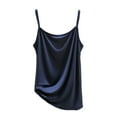 thumbnail image 1 of Lixiuxyad Women's Tanks Top Women's Soft Strap Camisole Tank Top For Home And Casual Wear Comfortable Layering All Season Basic Undershirt(Blue L), 1 of 3