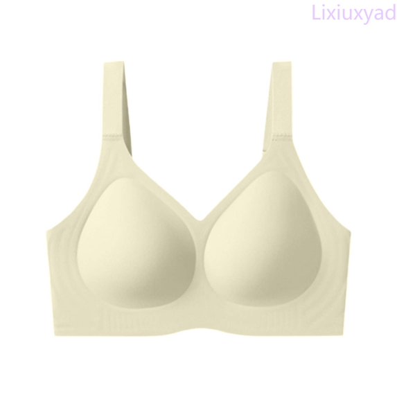 Lixiuxyad Womens Bras Seamless Shapewear Gel Bras For Plus Bust Lift W Cup Design Underwire Support Slimming And,Green