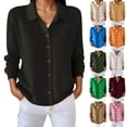 thumbnail image 1 of Lixiuxyad Womens Knitted Button Down Cardigan Sweater Lapel Collar Long Sleeve Open Front Cardigan Outerwear,Yellow, 1 of 7