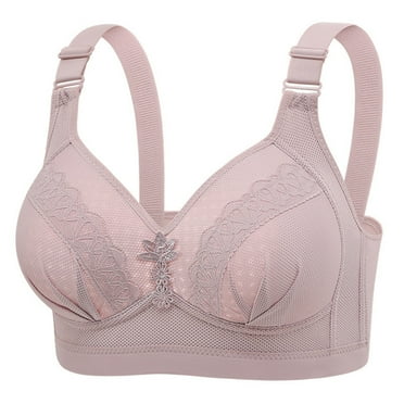 Lixiuxyad Womens Padded Bras The New Middle Women's Bra Is Comfortable Breathable Unrestrained Seamless And Has No Steel Rings Sagging