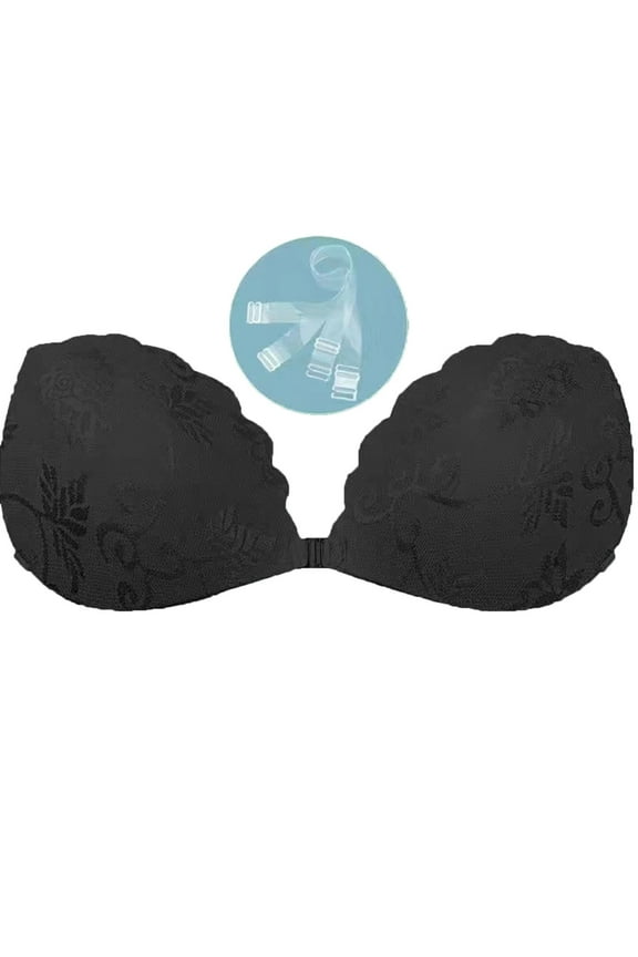 Womens Push up Bras Women's Bra Push Up Strapless Bra Bra Backless Bra Lace Bra Reusable Nipple Covers For Backless Clothing Swimsuit Bridal Dress Evening Dress