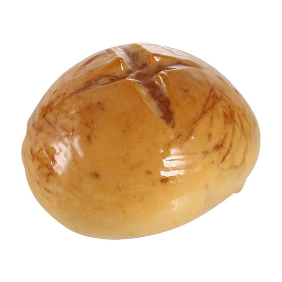 Lixmnse Croissant Bread Lamp with 7 Color Lighting Effects, White, Decorative LED Night Light for Parties and Gifts, ABS Material, Battery Not Included Yellow