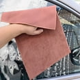 thumbnail image 1 of Lixmnse Double-Sided Suede and Microfiber Car Cleaning Towel for Superior Absorbency and Polishing Coffee, 1 of 6
