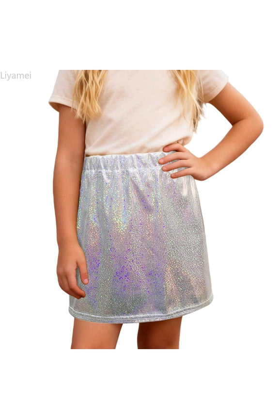And Shine Girls Party Dress With Sequined Skirt For Dancing And Girls Party Dresses 6-7 Years