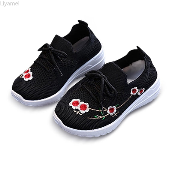 Liyamei Baby Shoes Toddler Boys Girls Walking Shoes Mesh Breathable Lightweight Sneakers for First Walkers Size 11