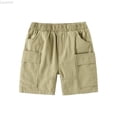 thumbnail image 1 of Liyamei Boys Cargo Shorts Summer Casual Comfortable Lightweight Breathable Kids Toddler Pants For Outdoor Play Boys Summer Shorts Size 1-2 Years, 1 of 3