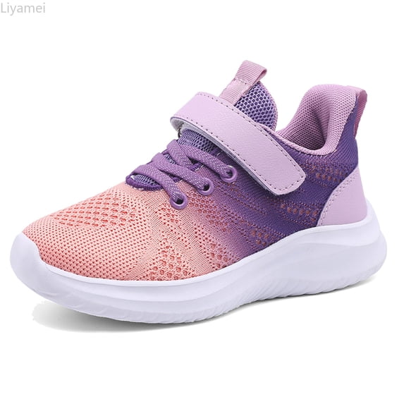 Liyamei Boys Girls Sneakers Kids Sports Running Walking Shoes For Toddler/Little Kid/Big Kid Big Girls Sneakers Size 13