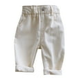 thumbnail image 1 of Liyamei Boys Jean,Toddler Elastic Waist Denim Pants Size 18-24 Months, 1 of 5
