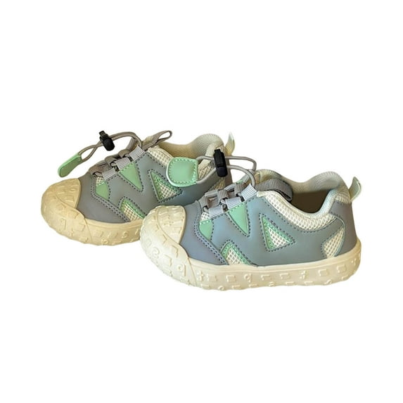 Liyamei Boys Lightweight Running Shoes Kids Walking Shoes Breathable Sports Sneakers Size 1.5-2 Years