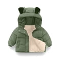 thumbnail image 1 of Liyamei Boys Winter Jacket Warm Thermal Insulated Coat With Cartoon Design Thickened Down Alternative Filled Outerwear For Cold Weather Boys Hooded Winter Coat Size 6-7 Years, 1 of 3