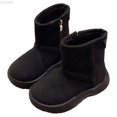 thumbnail image 1 of Liyamei Boys Winter Snow Boots Slip Insulated Warm Short Booties For Toddler Kids Outdoor Activities For 4 To 11 Years Old Little Boys Boots Size 12, 1 of 3