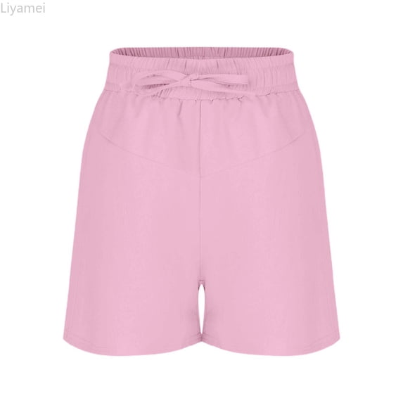 Liyamei Girls Casual Shorts For Kids Soft Stretchy Elastic Waist Everyday Comfortable Summer Wear For Ages 3 14 Perfect For Play And Relaxation Girls Summer Shorts Size 9-10 Years