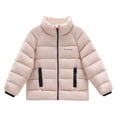 thumbnail image 1 of Liyamei Girls Down Jacket With Stand Collar Winter Warm Coat For Kids Outerwear Top For Ages 2 To 11 Years Girls Snow Coat Size 2-3 Years, 1 of 2