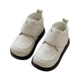 thumbnail image 1 of Liyamei Girls Fashion Sneakers Soft Sole Ankle Boots Winter Shoes Casual Walking Booties For Toddler Lightweight Girls Sneakers Size 5-5.5 Years, 1 of 3