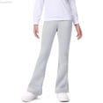 thumbnail image 1 of Liyamei Girls Lined Leggings Winter Flare Leggings Casual Warm Bell Bottom Pants for Teen Girls Size Gray 7-8 Years, 1 of 5