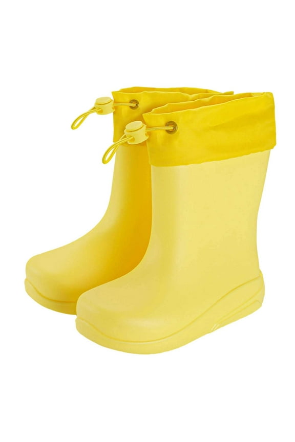 Girls Rain Boots For Toddlers And Kids Comfortable Outdoor Play Shoes Lightweight Durable Rubber Footwear Girls Cowboy Boots Size 5.5-6 Years