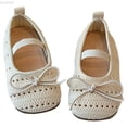 thumbnail image 1 of Liyamei Girls Sandals For Toddler To Kids Breathable Bow Summer Shoes Casual Everyday Wear Comfortable Lightweight Baby Girl Closed Toe Sandals Girls Dress Sandals Size Beige 15-18 Months, 1 of 5