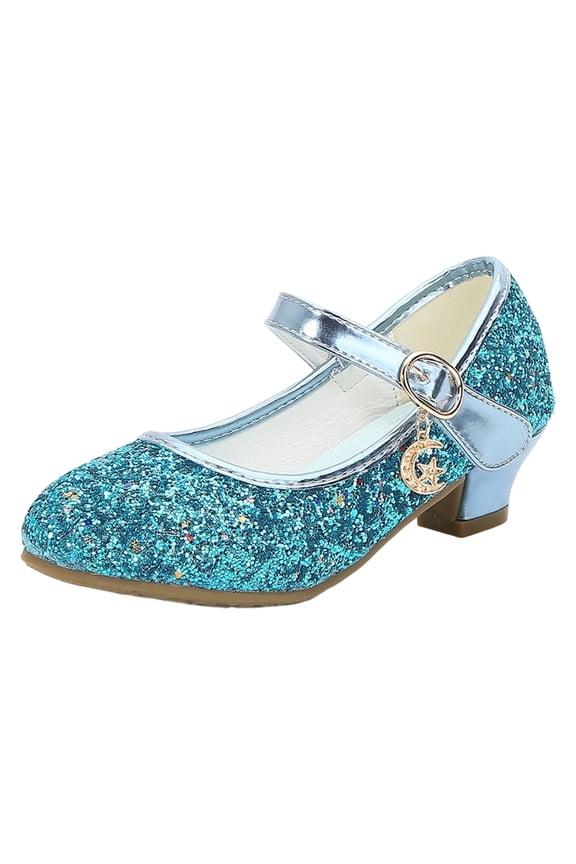 Girls' Sneakers Style Dress Shoes Sparkly Dance Shoes For Children Ideal For School And Fall Activities Toddler Girls Sneakers Size 4.5-5 Years