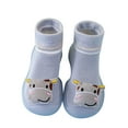thumbnail image 1 of Liyamei Infant Toddler Shoes Cute Animal Socks Shoes Toddler Floor Shoes Baby Athletic Shoes Size 3-6 Months, 1 of 4
