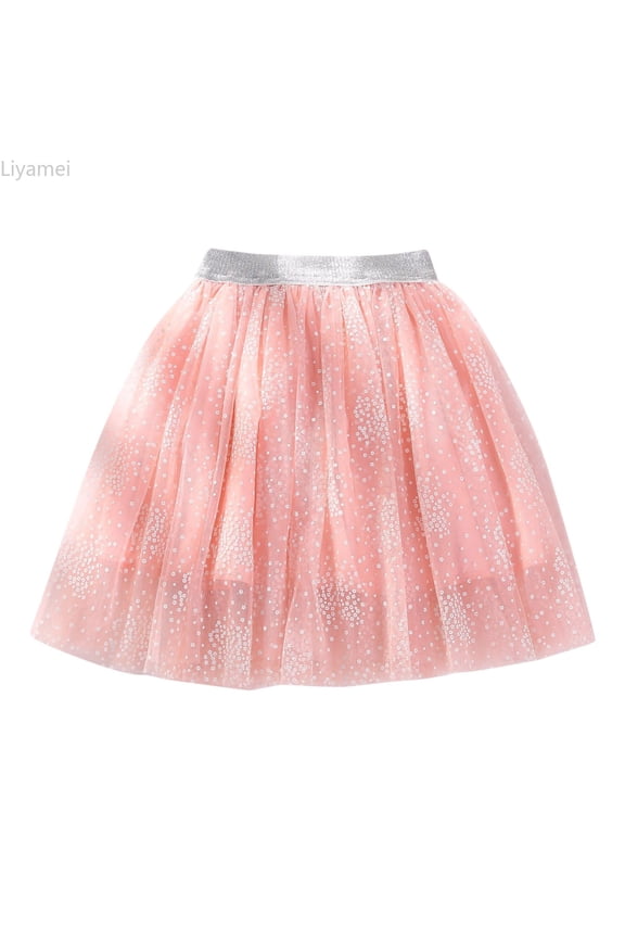 Kids Girls Ballet Floral Skirts Party Dance Skirt Girls Floral Dresses 3-4 Years