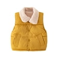 thumbnail image 1 of Liyamei Kids Toddler Boys Autumn Winter Jacket Sleeveless Zip UP Boys Coat Clothes Outwear Boys Snow Coat Size 4-5 Years, 1 of 3