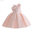 thumbnail image 1 of Liyamei One-Shoulder Flower Girl Dress Wedding  Dresses Ball Gown Dresses 8-9 Years, 1 of 5