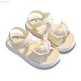 thumbnail image 1 of Liyamei Soft Flat Sole Girls Sandals Fashion Comfortable Design Lightweight Casual Summer Footwear For Toddler Kids Girls School Sandals Open Toe Size 8.5, 1 of 4