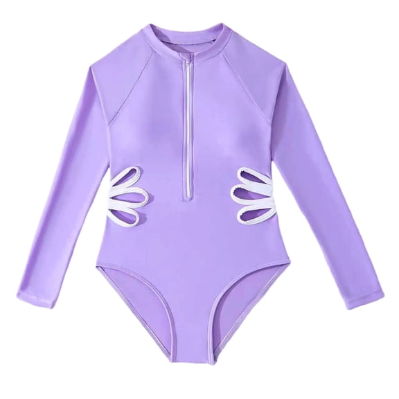 Liyamei Solid Color Bikini Swimsuit For Teen Girls And Juniors Monokini Bathing With Adjustable Straps Girls One Piece Swimsuits for Size 15-16 Years