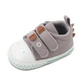 thumbnail image 1 of Liyamei Spring And Summer Children Baby Toddler Shoes For Boys And Girls Flat Soles Light And Comfortable Hook Loop Solid Animal Shape Baby Athletic Shoes Size 12-18 Months, 1 of 5