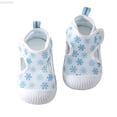 thumbnail image 1 of Liyamei Summer Arrival Baby Walking Shoes Infant Mesh Soft Sole Unisex Toddler Shoes 1 3 Years Slip Breathable Mesh Walking Shoes Size 21, 1 of 5
