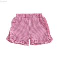 thumbnail image 1 of Liyamei Toddler Baby Girl Ruffle Shorts Plaid Elastic Waist Shorts Bottoms Casual Summer Outfit Size 9-12 Months, 1 of 5
