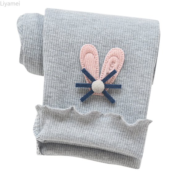 Liyamei Toddler Kids Baby Girls Cotton Prints Lined Warm Leggings Stretchy Tights Pants Trousers Girls Sweatpants Size 3-4 Years
