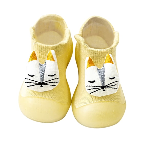 Liyamei Toddler Kids Baby Boys Girls Shoes Cute Animals Soft Soles First Walkers Antislip Shoes Prewalker Sneaker Sneakers Size 12-18 Months