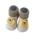 thumbnail image 1 of Liyamei Toddler Kids Baby Boys Girls Shoes First Walkers Cute Thickened Warm Antislip Socks Shoes Prewalker Sneaker Baby Shoes Size 0-6 Months, 1 of 3