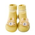 thumbnail image 1 of Liyamei Toddler Sock Shoes Walking Shoes Non- Breathable with Soft Rubber Sole Sneakers Size 18-24 Months, 1 of 4