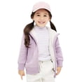thumbnail image 1 of Liyamei Winter Girls Fleece Jacket With Hood Warm Thickened Windproof Zip Up Coats For Kids Soft Outerwear Girls Down Coat Size 3-4 Years, 1 of 4