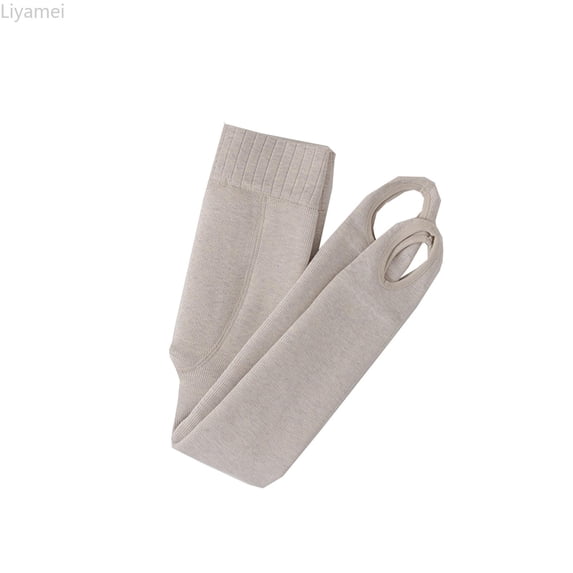 Liyamei Winter Pure Color Padded Tights For Children Leggings For Girls Warm Leggings Thermal Pantyhose Girls Leggings Size Yellow 6-8 Years