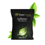 PuraDyme LiyfZyme Plant-Based Digestive Enzyme, Digestive Health Support 1000 Caps