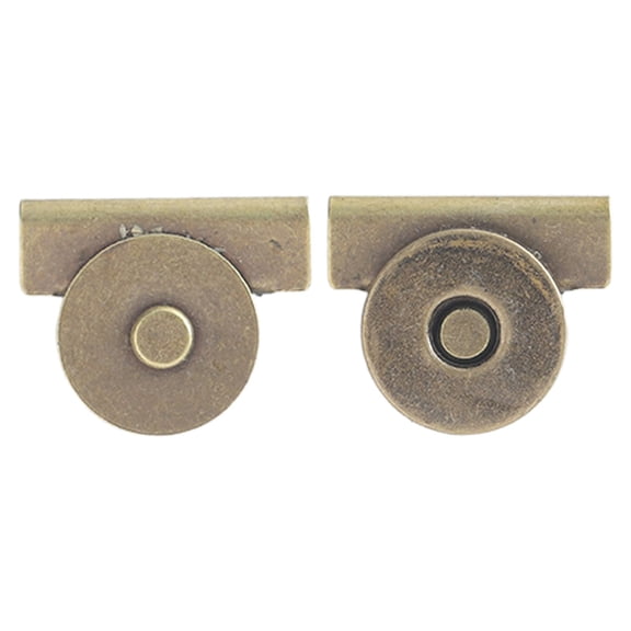Liyitt Magnetic Snaps For Purses And Totes, Magnetic Closures For Purses,Magnetic Buttons Sew On Clasps Snap Fastener Magnets No-Sew Closure for Purses Bags Totes Clothes Leather Sewing Craft