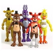 Liyucwill Five Nights At Freddy's Action Figures Toy Set of 5 PCS