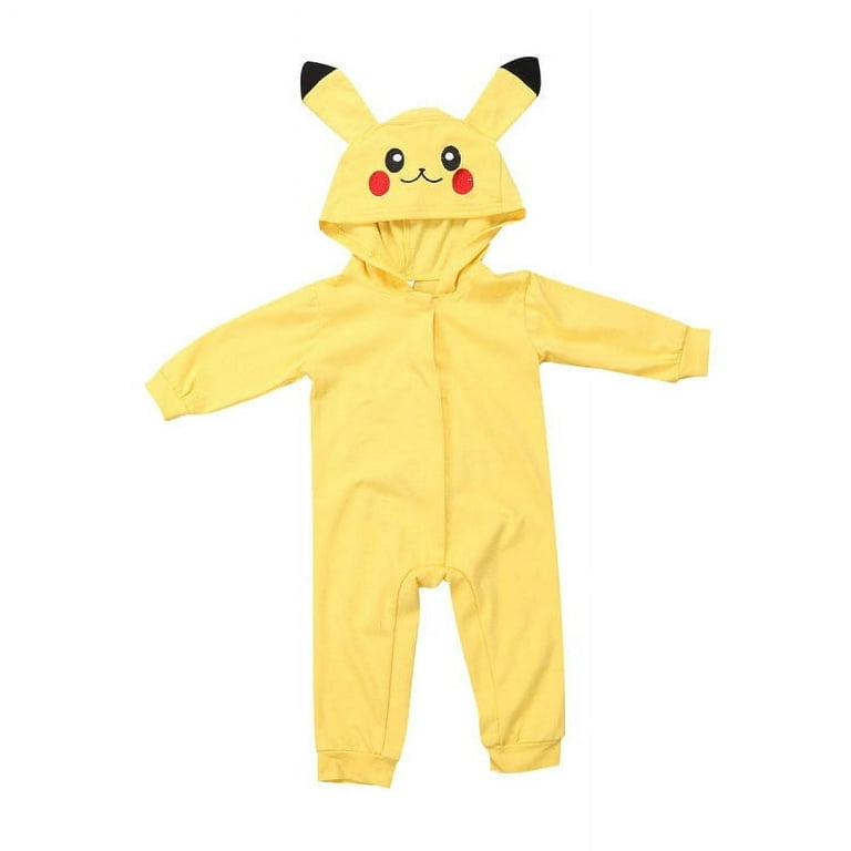 Liyucwill Pokemon Pikachu Onesie: Infant Baby Boys Girls Cartoon