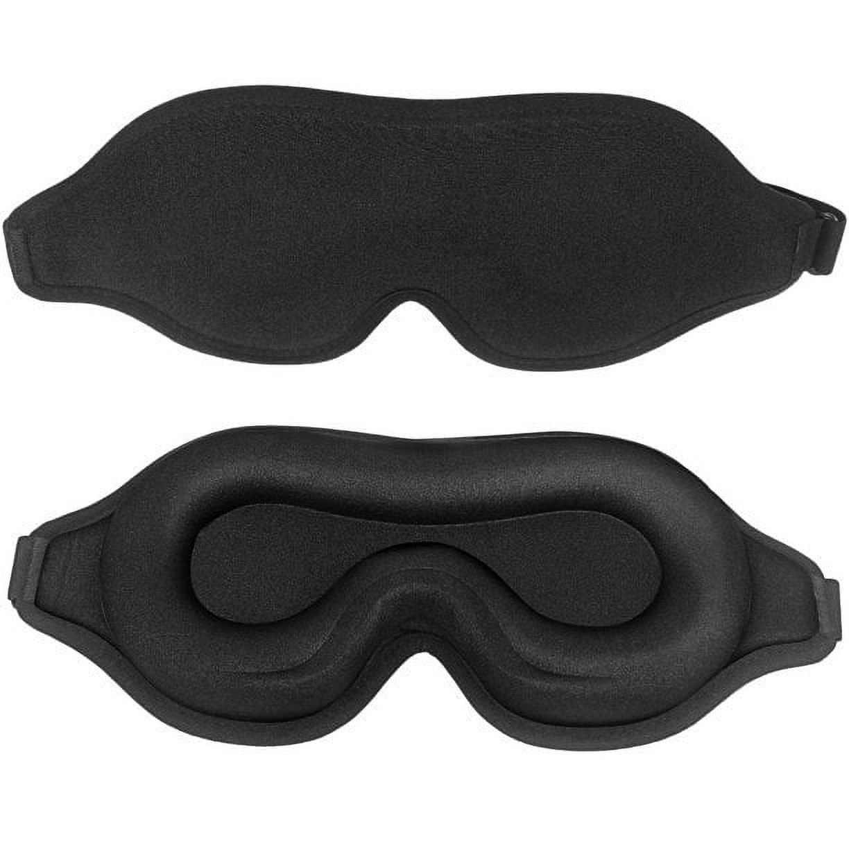 Liyucwill Sleep Mask for Men & Women, Upgraded 3D Contoured 100 Light