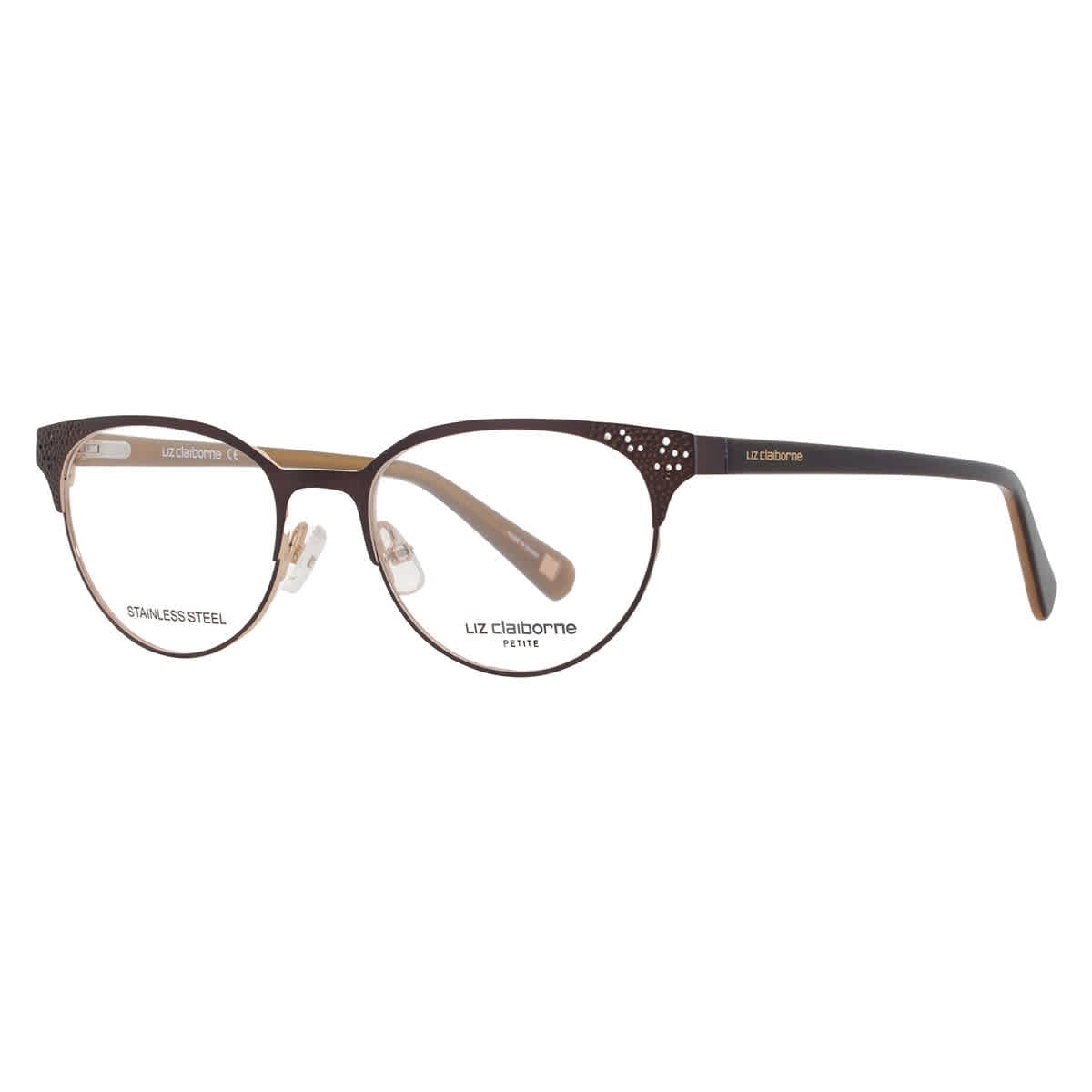 Claiborne Men Trainer Gunmetal 3WK Eyeglasses Frame 54-18-145 H6717‎ Liz Claiborne Eyeglass Frames & Frames for Glasses - Walmart.com main image 3