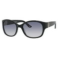thumbnail image 1 of Liz Claiborne 565/S Full Rim Butterfly Black Sunglasses, 1 of 1
