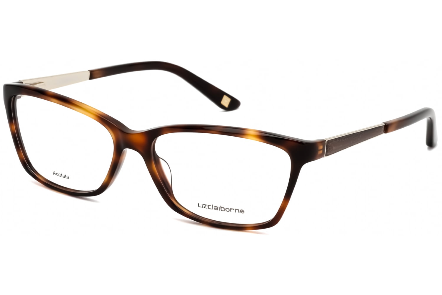 Liz Claiborne 646 Full Rim Cat Eye/Butterfly Brown Havana Eyeglasses