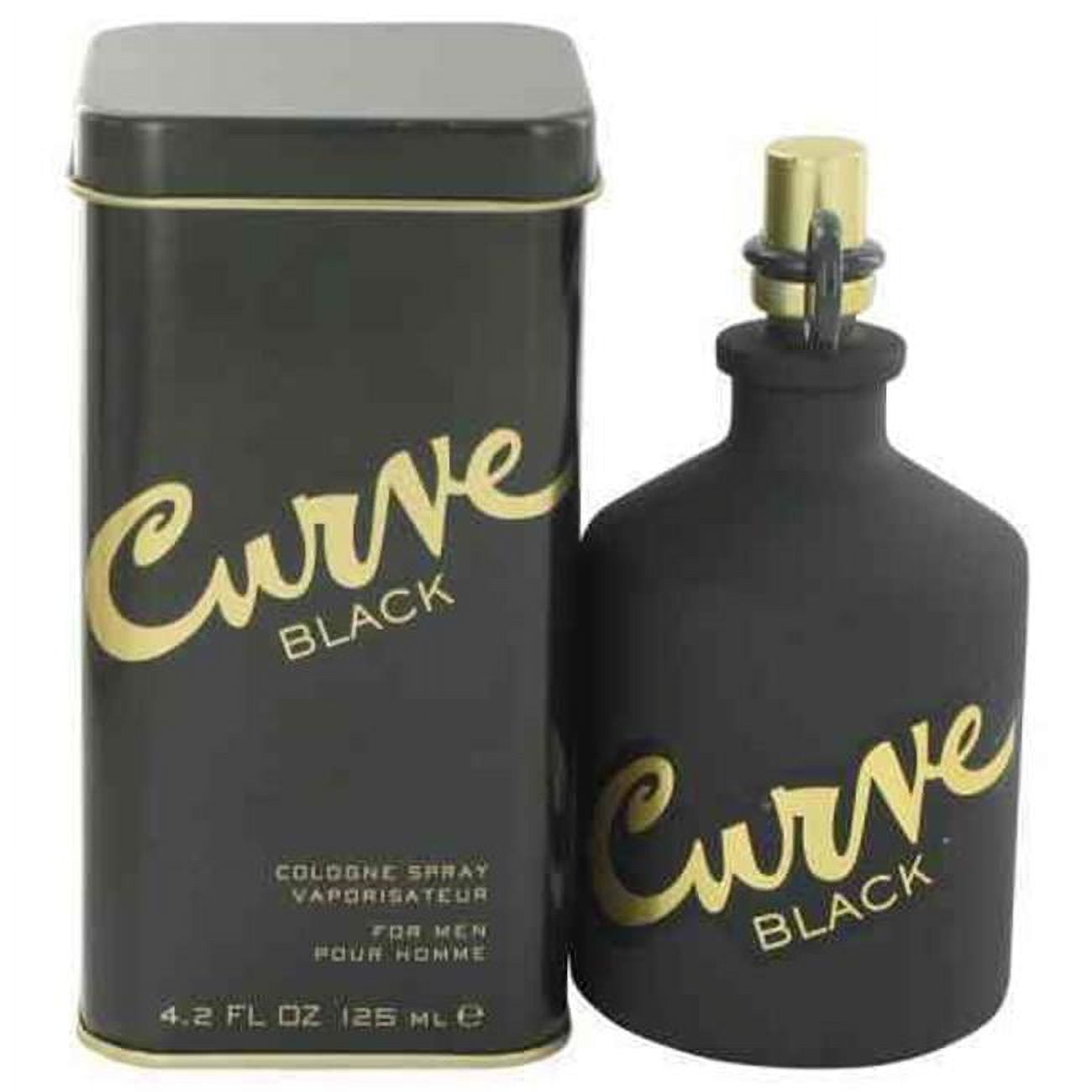 Liz Claiborne MCURVEBLACK4.2COLSPR 4.2 oz Mens Curve Black Cologne Spray