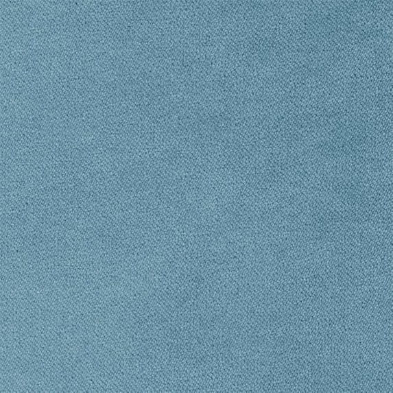 Liz Jordan-Hill Fabric by The Yard - Light Blue Velvet Upholstery Fabric Polyester Blend with Aquaclean Technology - Reupholstery Sewing Material - Bellagio Seaside 321 Sample Swatch