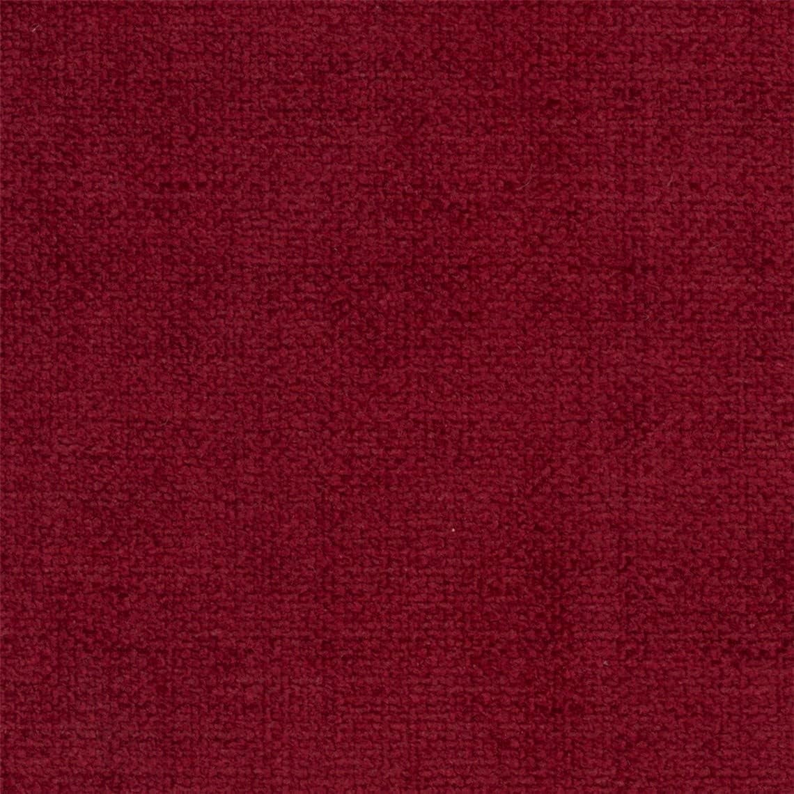 Liz Jordan-Hill Fabric by The Yard - Red Chenille Upholstery Fabric Polyester Blend with Aquaclean Technology - Reupholstery Sewing Material - Spirit 28 Sangria - 10 Yard