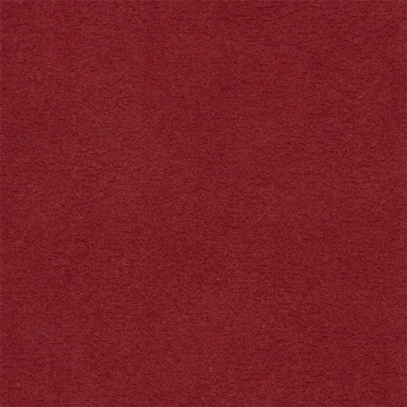 Liz Jordan-Hill Aquaclean Upholstery Fabric, Microsuede, Textured, Modern - Minimalist, 1 Yard, Red